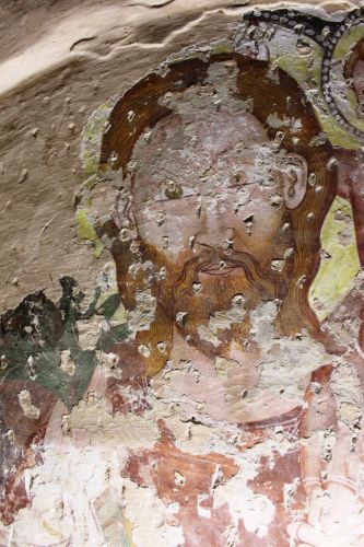 Oratorio, San Cristoforo, Affresco